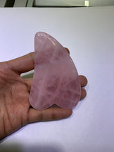 Load image into Gallery viewer, Rose Quartz Gua Sha (Large)