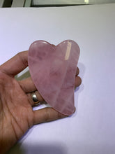 Load image into Gallery viewer, Rose Quartz Gua Sha (Large)