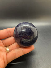 Load image into Gallery viewer, Blue Goldstone Sphere