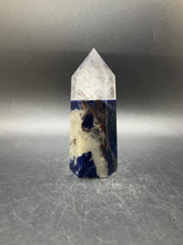 Load image into Gallery viewer, Sodalite with Quartz Crystal Points