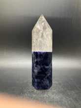 Load image into Gallery viewer, Sodalite with Quartz Crystal Points