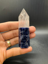 Load image into Gallery viewer, Sodalite with Quartz Crystal Points