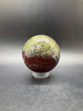Load image into Gallery viewer, Dragon Blood Jasper Sphere