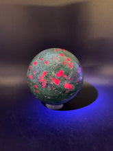 Load image into Gallery viewer, Ruby in Zoisite Sphere