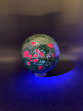Load image into Gallery viewer, Ruby in Zoisite Sphere