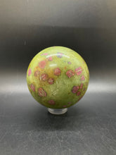 Load image into Gallery viewer, Ruby in Zoisite Sphere