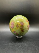 Load image into Gallery viewer, Ruby in Zoisite Sphere