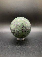 Load image into Gallery viewer, Ruby in Zoisite Sphere