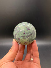 Load image into Gallery viewer, Ruby in Zoisite Sphere