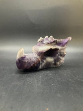 Load image into Gallery viewer, Amethyst Dragon Head (Large)