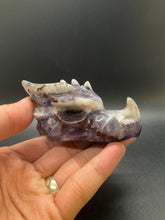 Load image into Gallery viewer, Amethyst Dragon Head (Large)