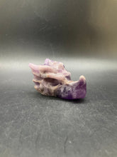 Load image into Gallery viewer, Amethyst Dragon Head (Small)