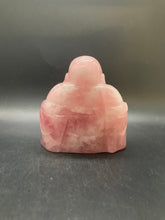 Load image into Gallery viewer, Rose Quartz Buddha (Large)