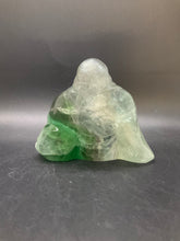 Load image into Gallery viewer, Rainbow Fluorite Buddha (Large)