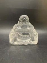 Load image into Gallery viewer, Crystal Quartz Buddha (Medium)