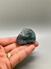 Load image into Gallery viewer, Rainbow Fluorite Skull