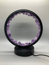 Load image into Gallery viewer, Amethyst Crystal Healing Night Light