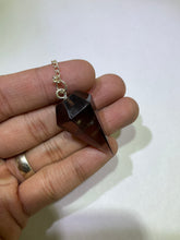 Load image into Gallery viewer, Purple Fluorite Pendulum