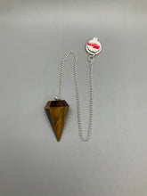 Load image into Gallery viewer, Yellow Tiger's Eye Pendulum
