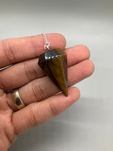 Load image into Gallery viewer, Yellow Tiger's Eye Pendulum