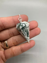 Load image into Gallery viewer, Tree Agate Pendulum
