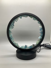 Load image into Gallery viewer, Blue Fluorite Crystal Healing Night Light