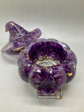 Load image into Gallery viewer, Amethyst Pumpkin Jewelry Box