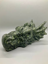 Load image into Gallery viewer, Green Jasper Dragonhead