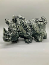 Load image into Gallery viewer, Green Jasper Rhinoceros