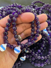Load image into Gallery viewer, Amethyst Bracelet (8 mm)