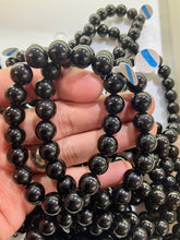 Load image into Gallery viewer, Black Obsidian Bracelet (10 mm)
