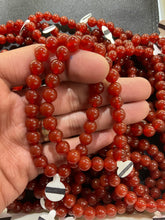 Load image into Gallery viewer, Carnelian Bracelet (8 mm)
