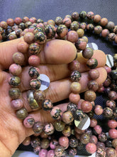 Load image into Gallery viewer, Rhodonite Bracelet (8 mm)