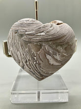 Load image into Gallery viewer, White Lace Agate Heart