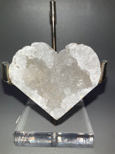 Load image into Gallery viewer, Chalcedony Geode Heart