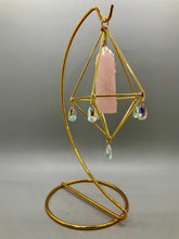 Load image into Gallery viewer, Tabletop SunCatcher (Rose Quartz)