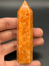 Load image into Gallery viewer, Orange Calcite Point