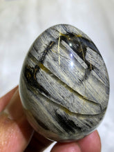Load image into Gallery viewer, Silver Leaf Jasper Egg