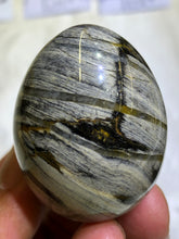 Load image into Gallery viewer, Silver Leaf Jasper Egg