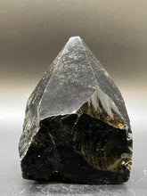 Load image into Gallery viewer, Silver Sheen Obsidian Generator Point