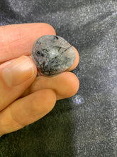 Load image into Gallery viewer, Tourmalinated Quartz Tumbled