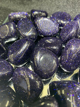 Load image into Gallery viewer, Blue Goldstone Tumbled