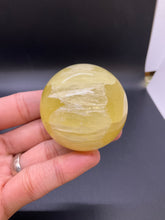 Load image into Gallery viewer, Himalayan Yellow Calcite Sphere
