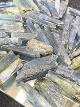 Load image into Gallery viewer, Crystalized Blue Kyanite - 3 Stones
