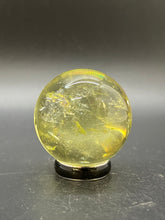Load image into Gallery viewer, Lemon Quartz Sphere