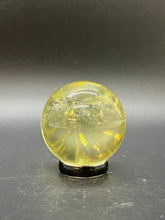 Load image into Gallery viewer, Lemon Quartz Sphere
