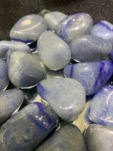 Load image into Gallery viewer, Blue Quartz Tumbled - 4 Stones