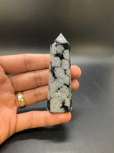 Load image into Gallery viewer, Snowflake Obsidian Point