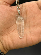 Load image into Gallery viewer, Lemurian Seed Crystal Keychain
