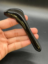 Load image into Gallery viewer, Black Obsidian Gua Sha Facial Massage